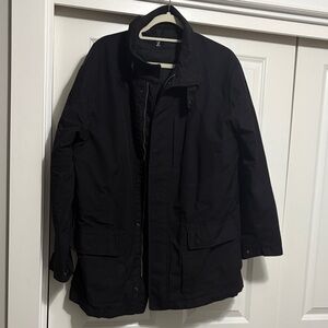 Men's Black Winter Coat Jacket - Zzengasport